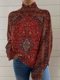 Ivy | Vintage Art Print Turtleneck