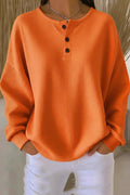 Harper Lane™ | Loose-Fitting Blouse with Buttons