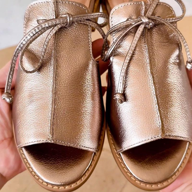 LILIANA™ | Elegant Strappy Leather Sandals