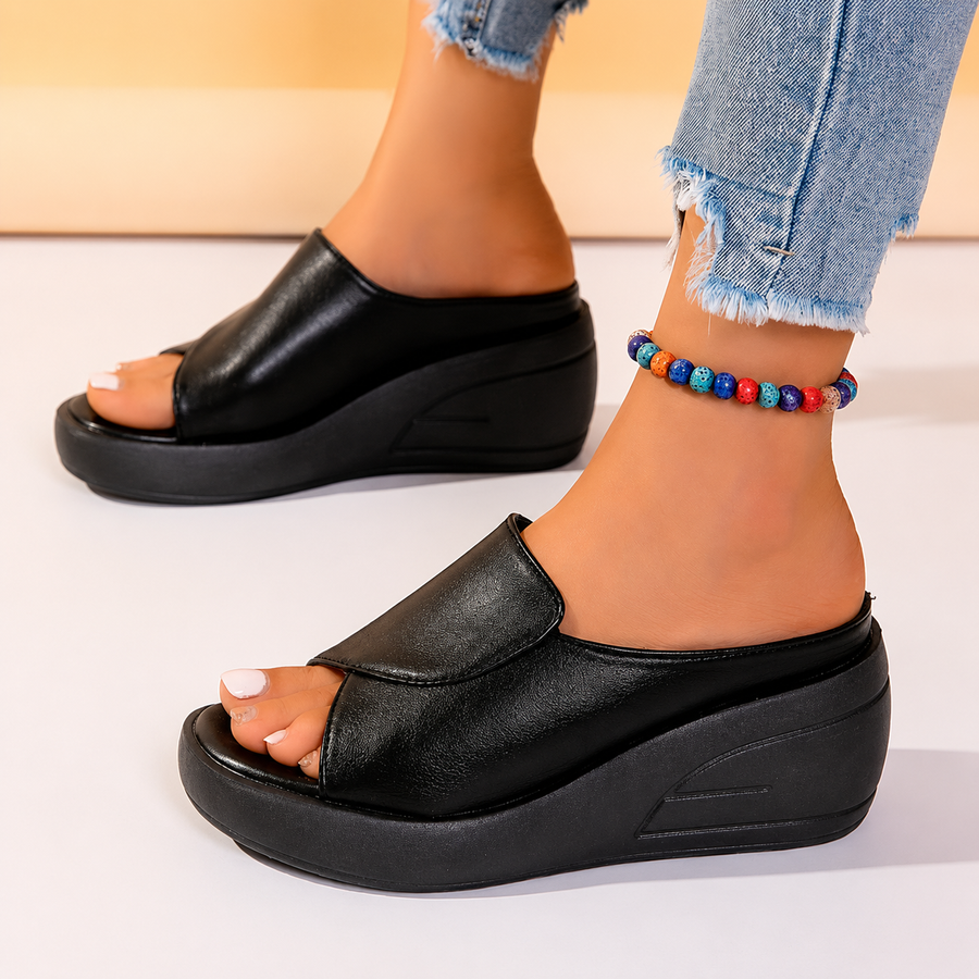 Selene™ | Orthopedic Slip-on Wedge Sandals