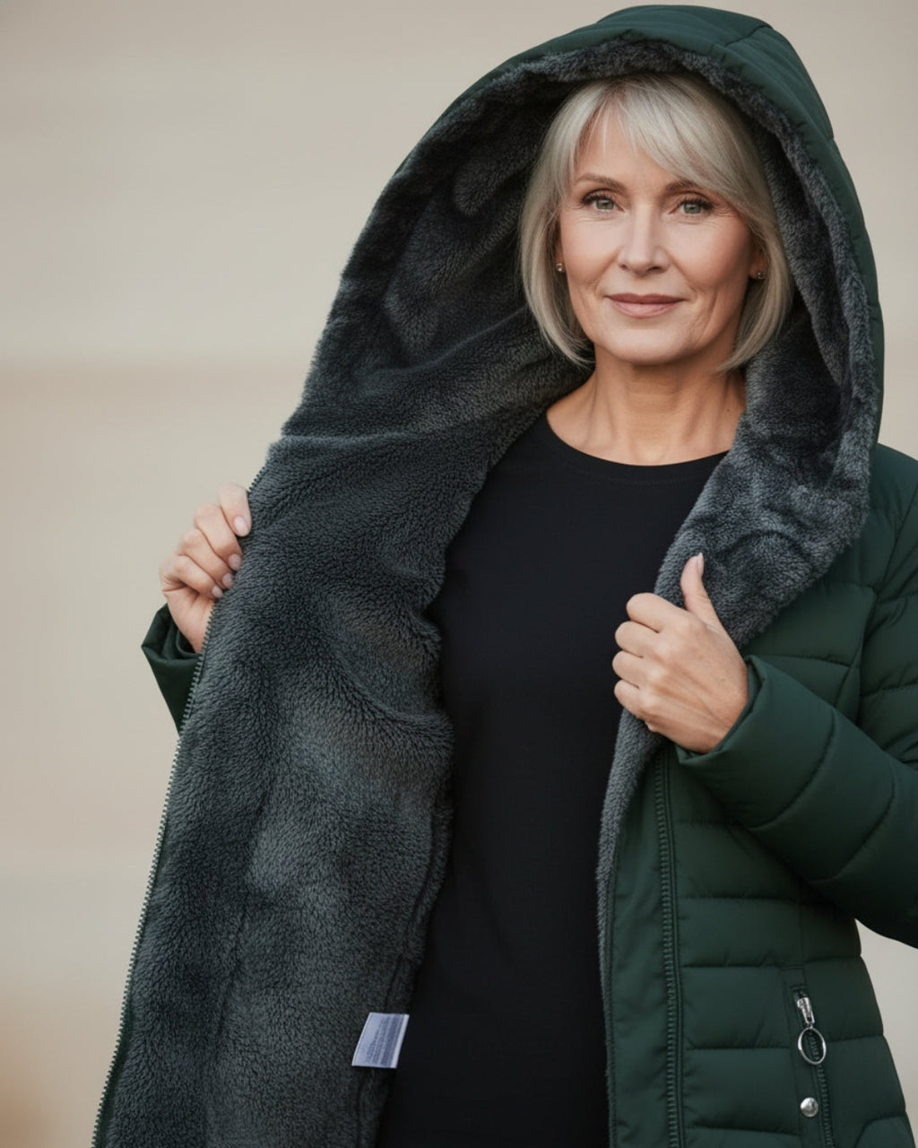 Marelle | Fleece Lined Puffer Coat