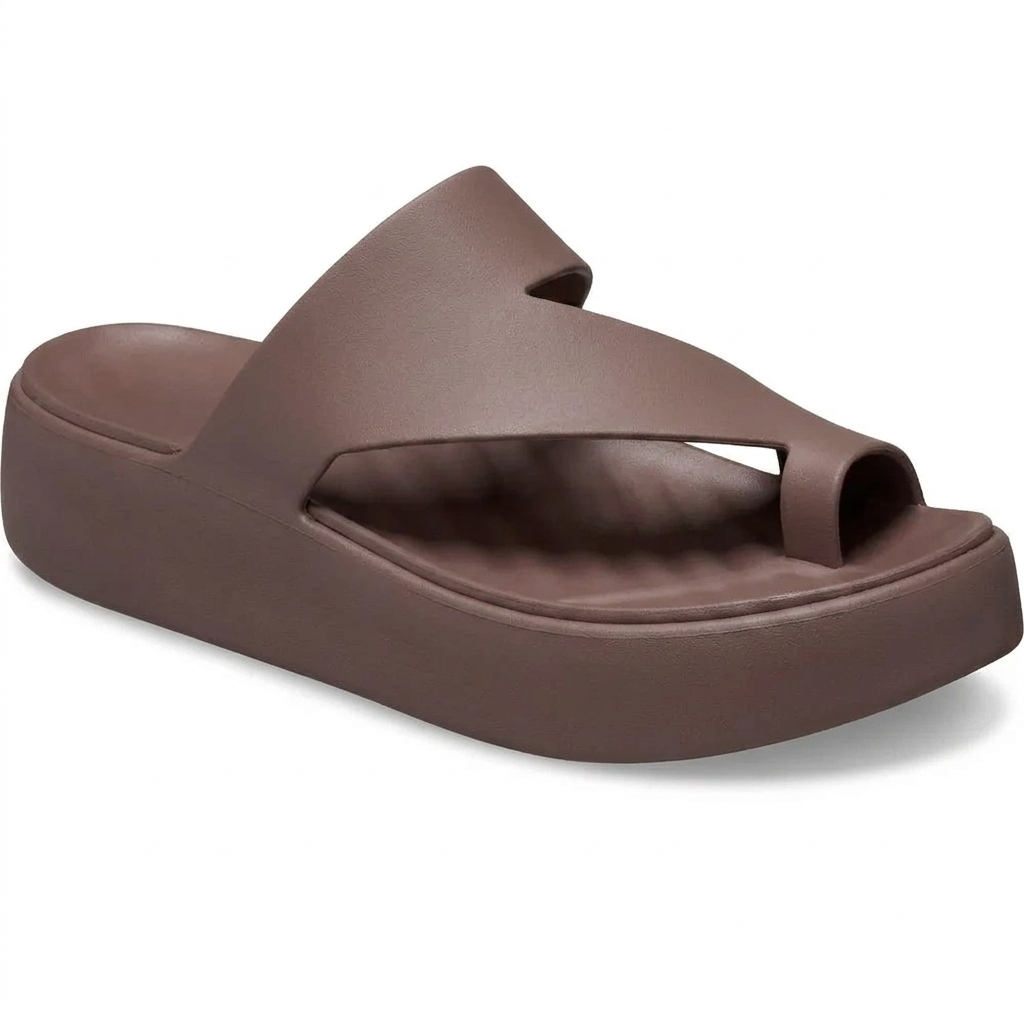 Liora™ Toe Loop Platform Sandals – Walk Taller, Stay Comfortable