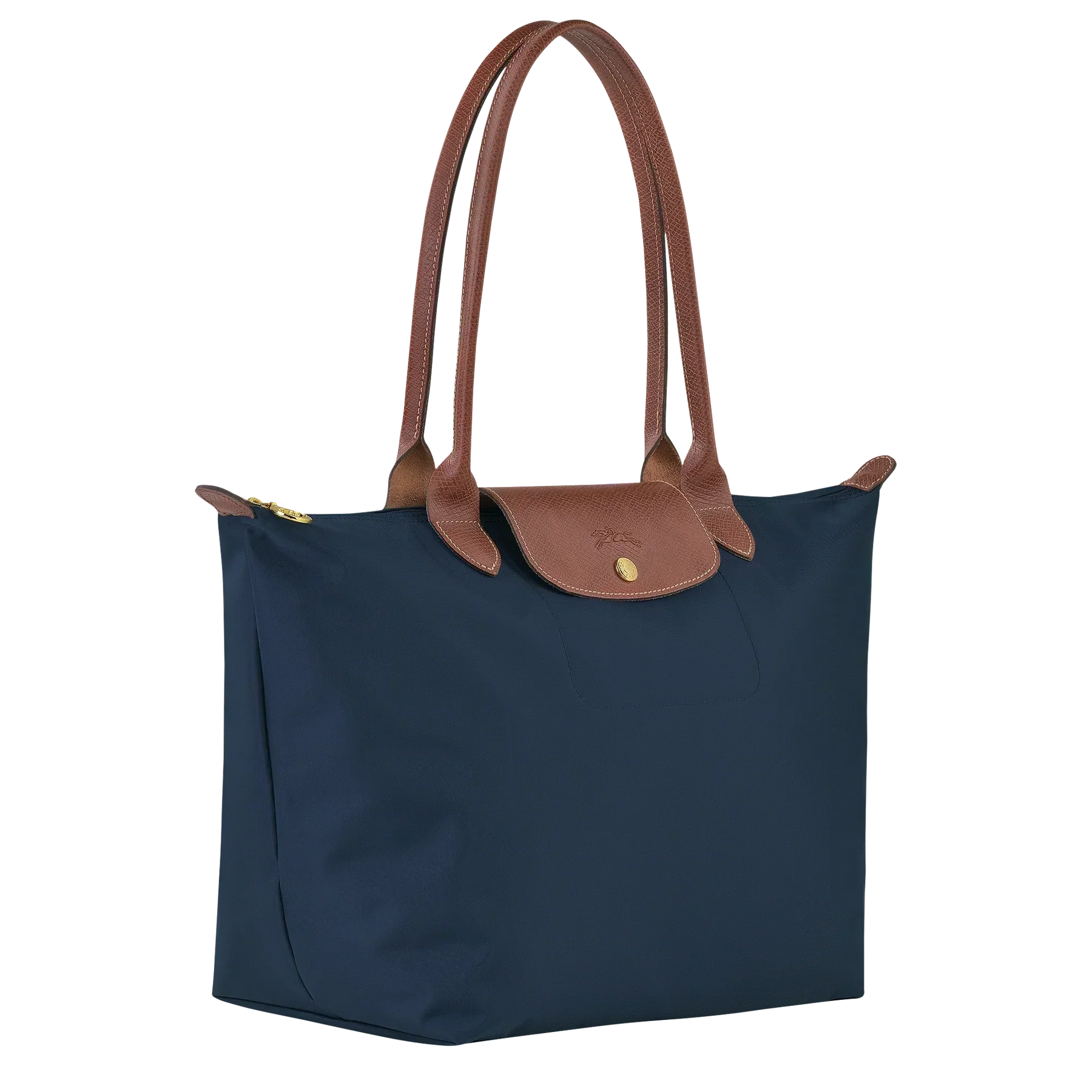 Longchamp - Large Le Pliage Tote, Navy