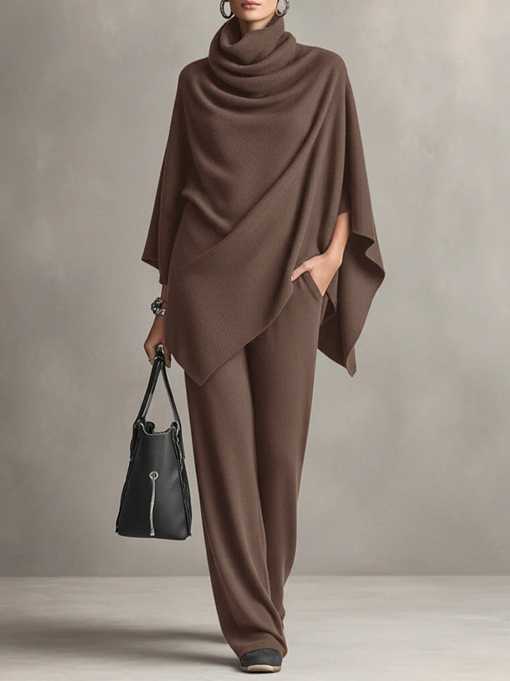 Sarina™ Elegant Drape Two-Piece Set