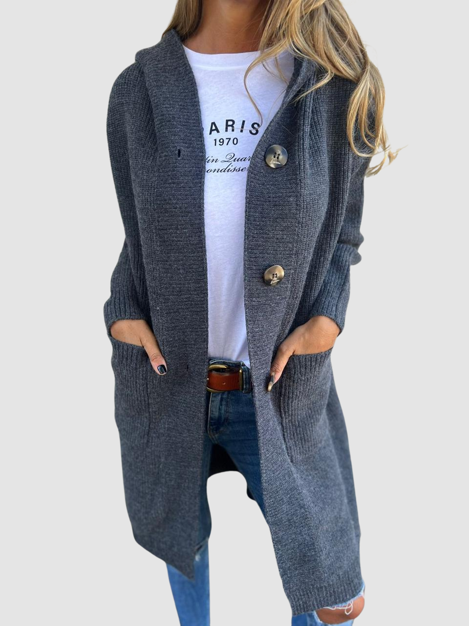 Lois™ Cozy knitted cardigan