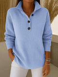 Felice | V-Neck Polo Sweater
