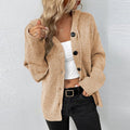 Vivian - Women's Relaxed Hooded Knit Cardigan