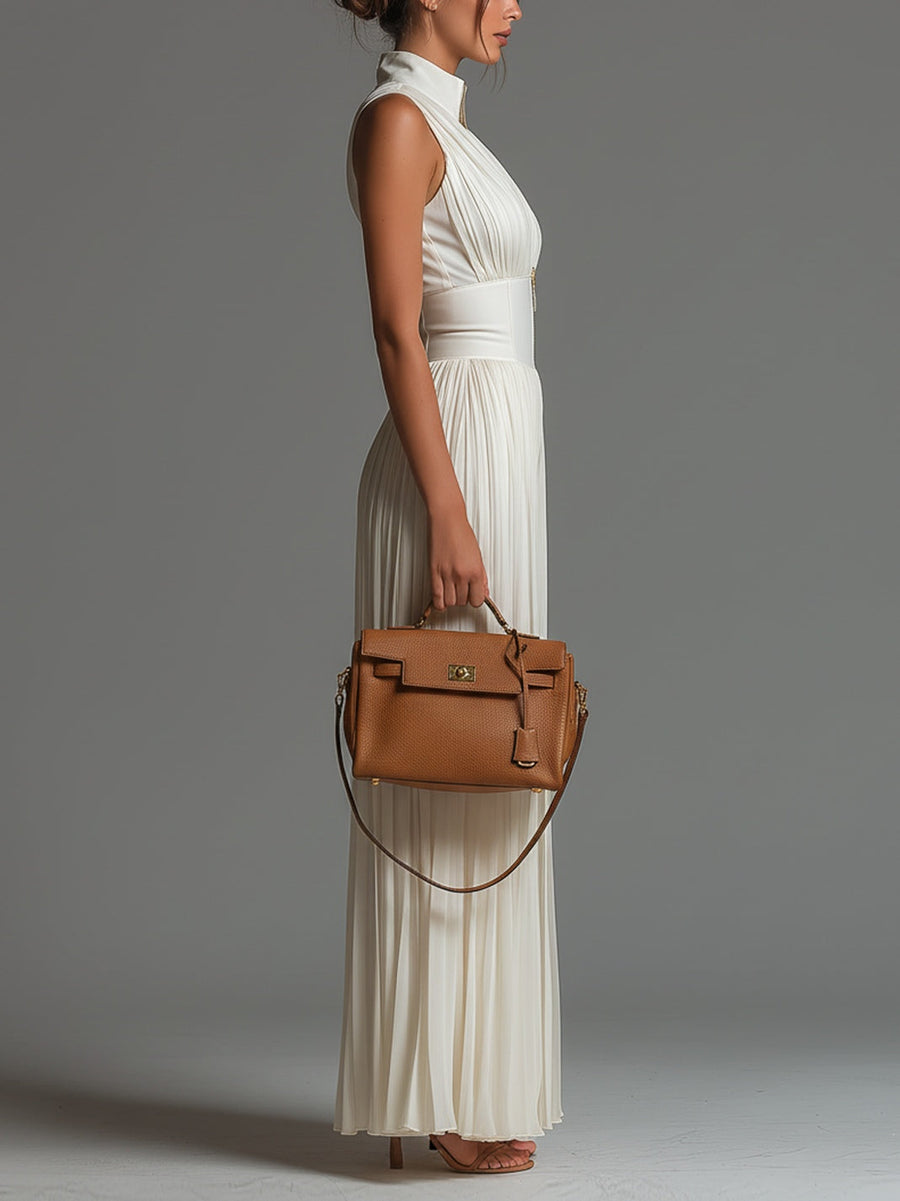 Amélie™ | Elegant V-Neck Chiffon Jumpsuit