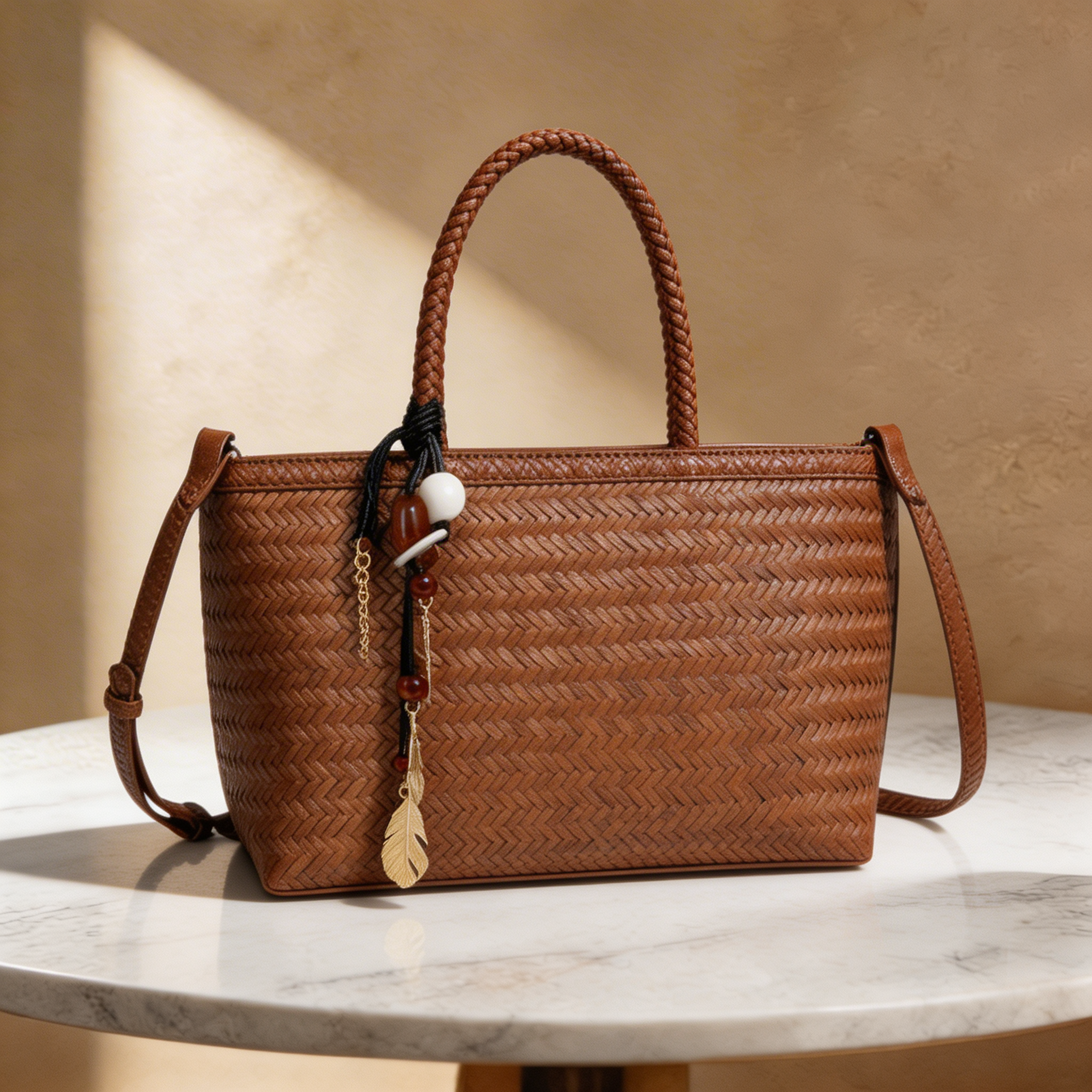 Kim's | WOMEN'S TOTE BAG | BRAIDED | MEDIUM