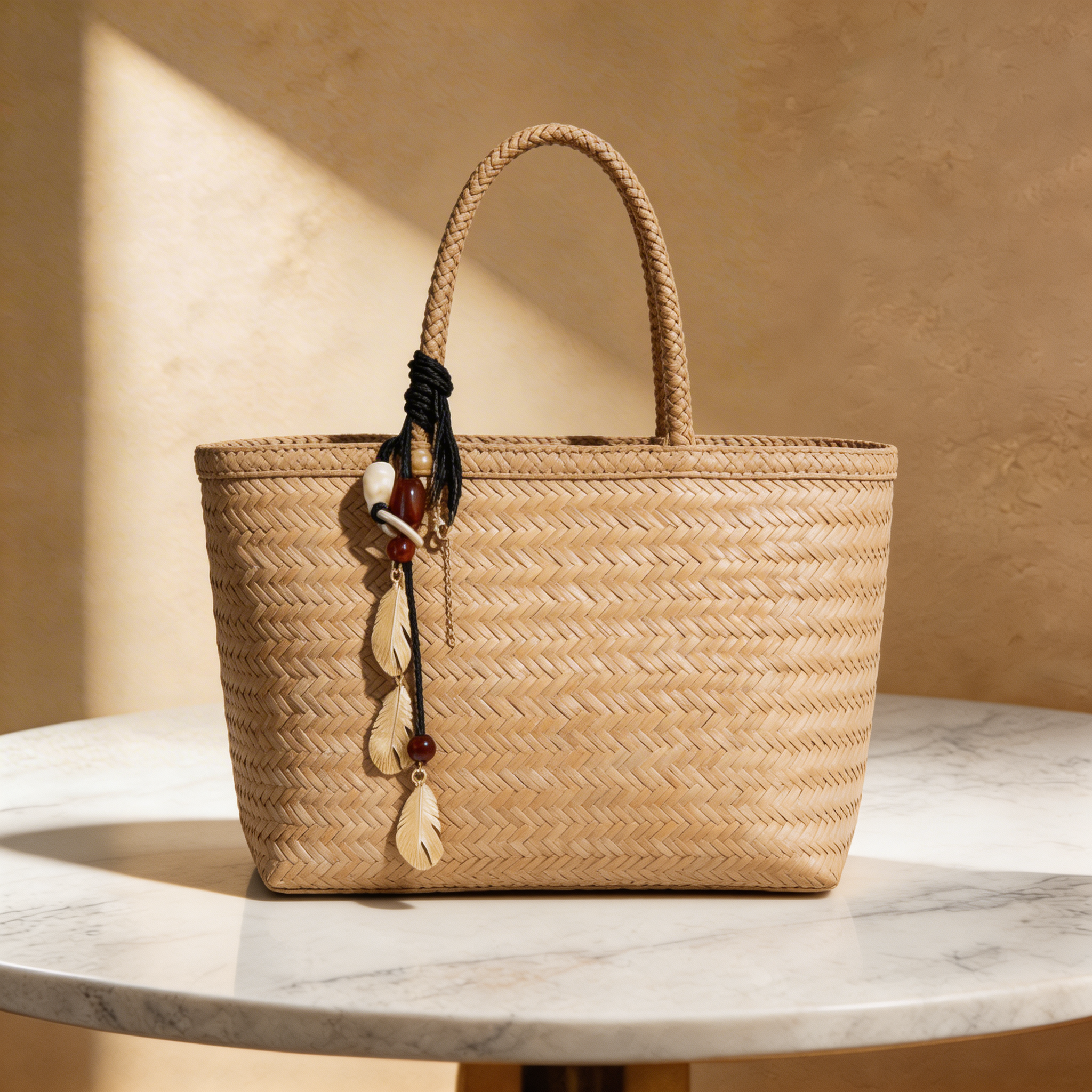 Kim's | WOMEN'S TOTE BAG | BRAIDED | MEDIUM