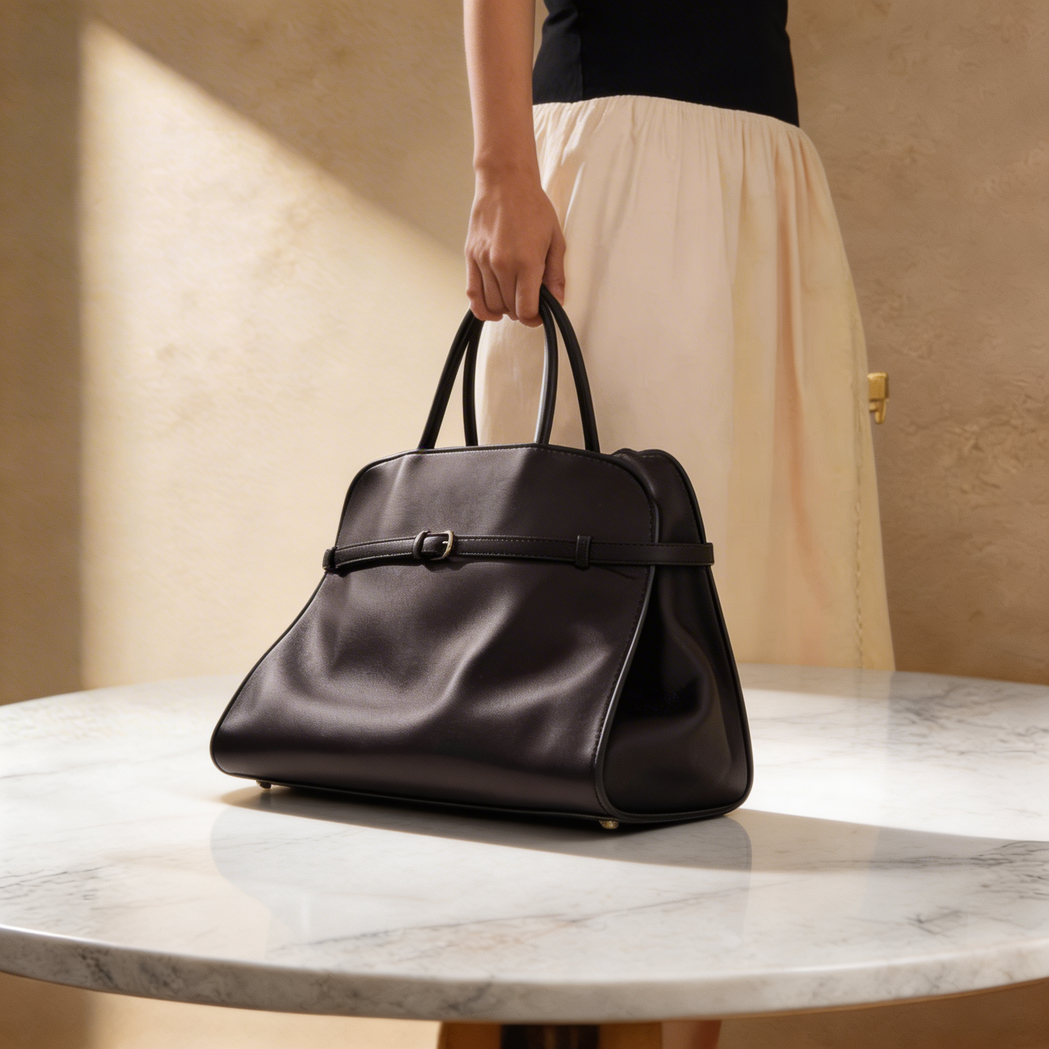 Kim's | WOMEN'S HANDBAG | BELTED | STRUCTURED