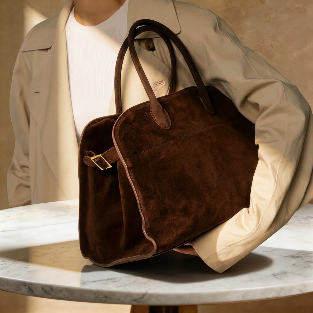 Kim's | WOMEN'S TOTE BAG | SUEDE | STRUCTURED