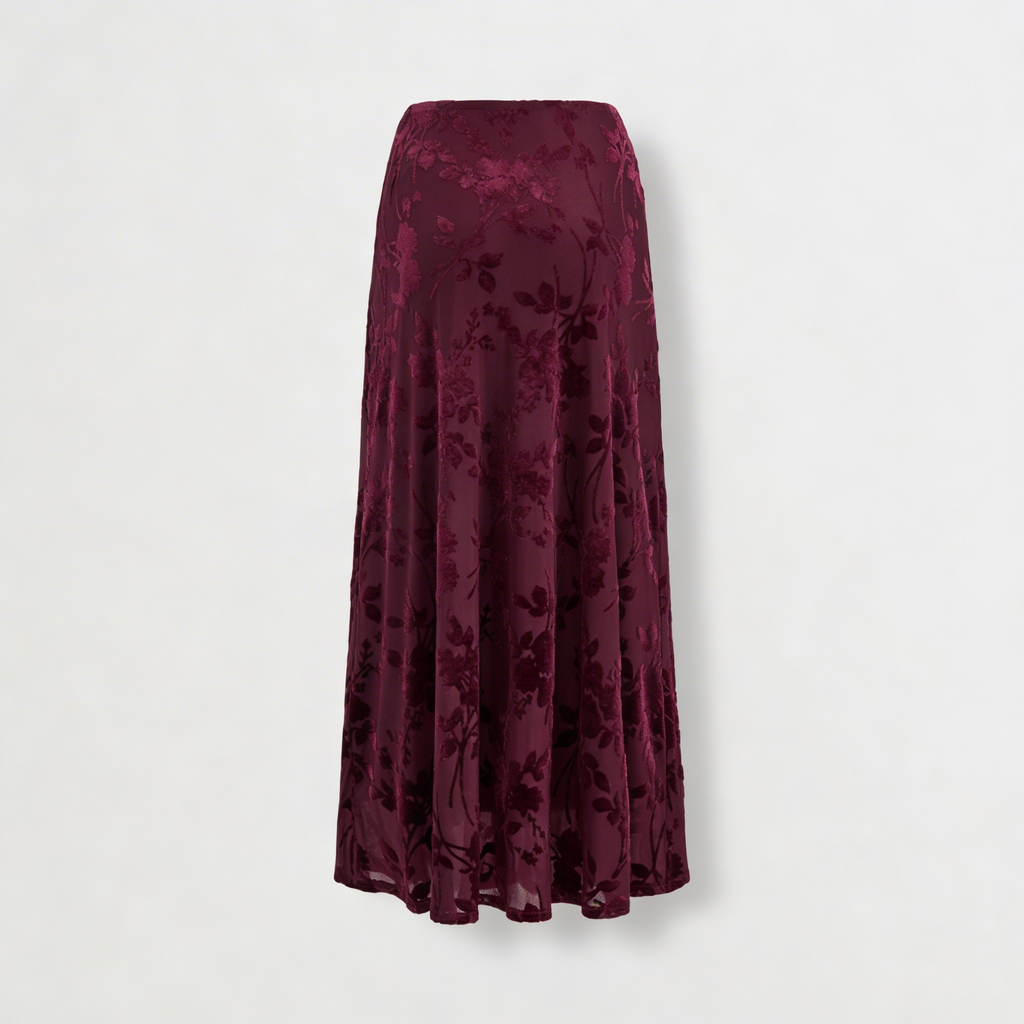 Kim's | WOMEN'S SKIRT | MAXI | FLORAL JACQUARD