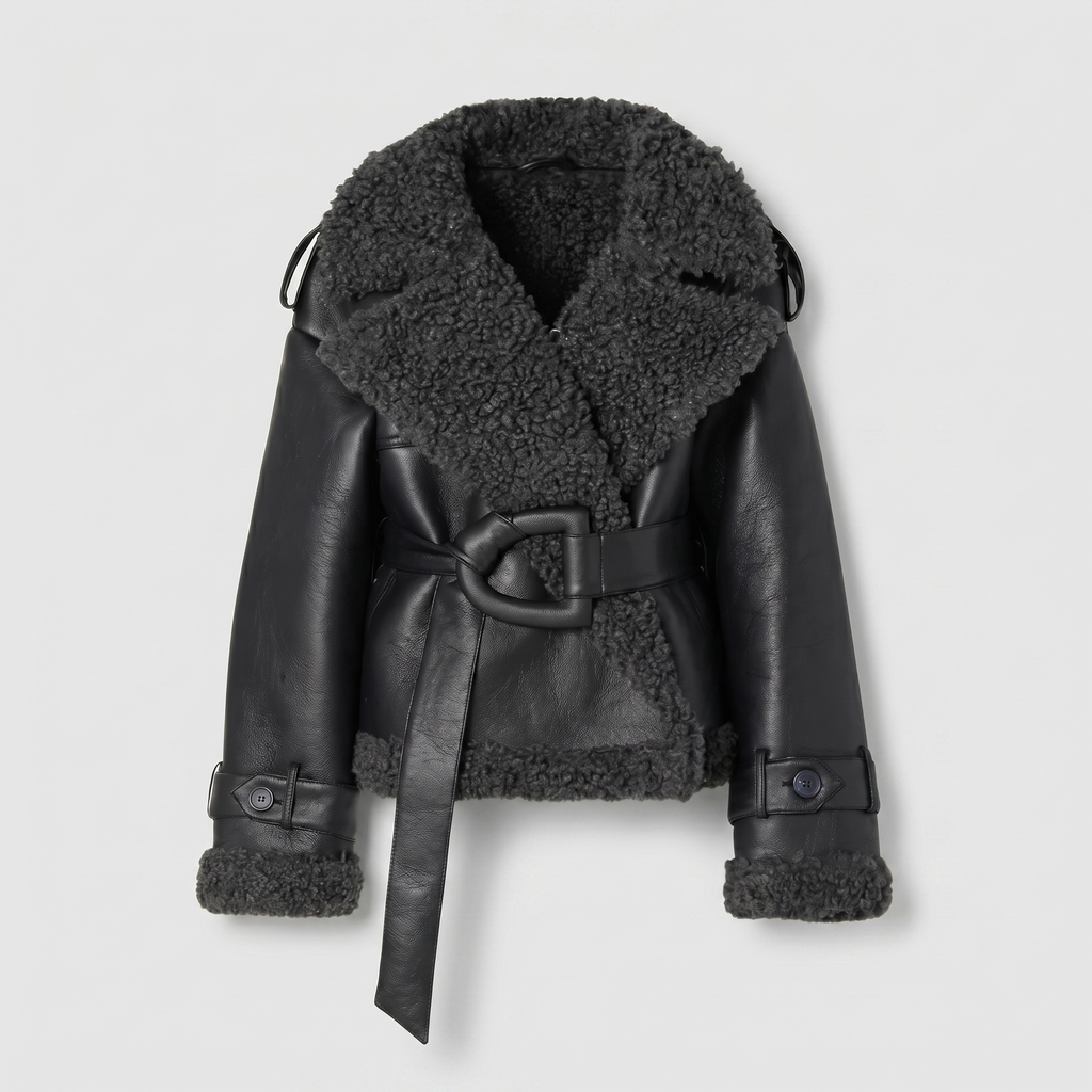 KIM'S | WOMEN'S AVIATOR JACKET | ZIP FRONT | PANELLED