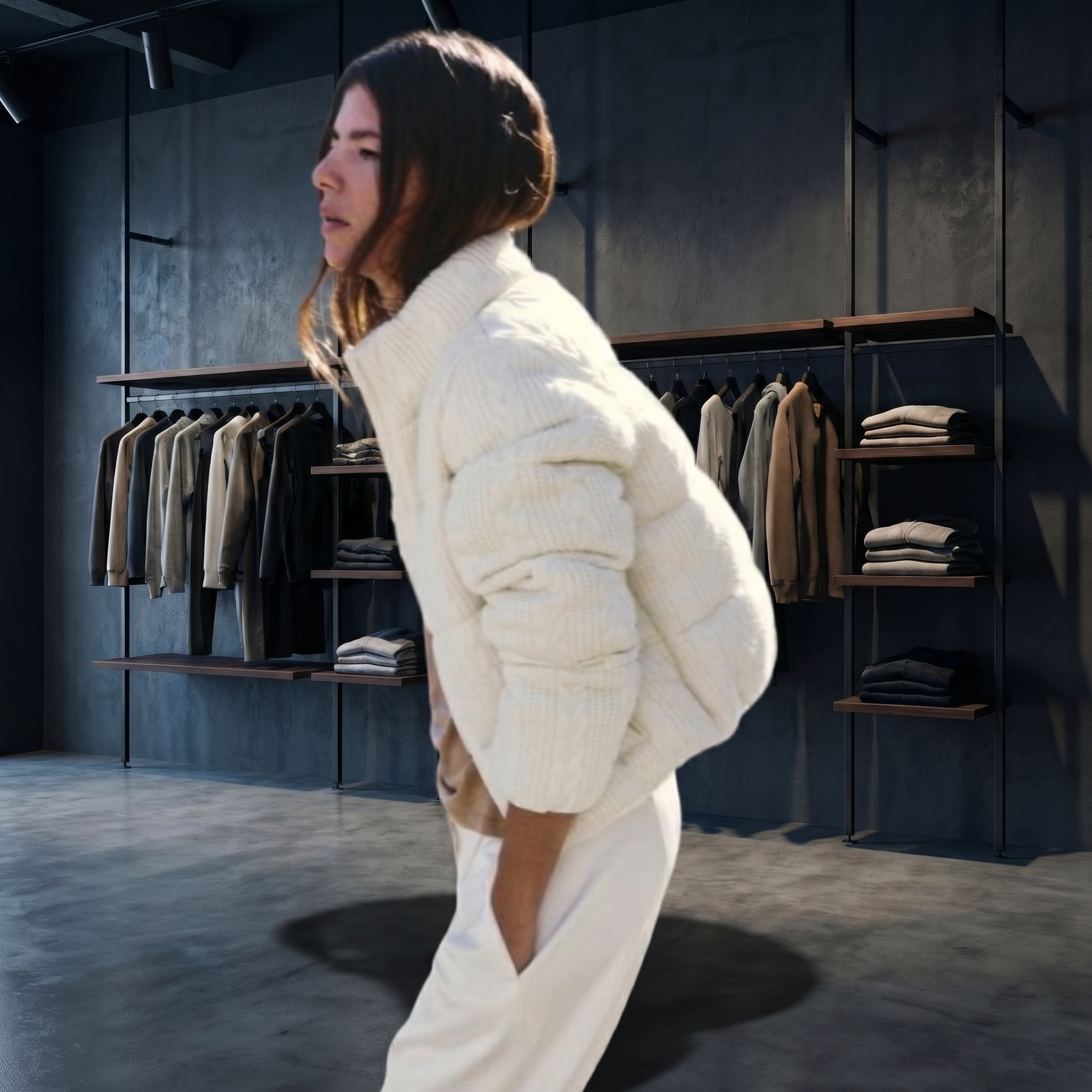 KIM'S | WOMEN'S PUFFER JACKET | BELTED | QUILTED