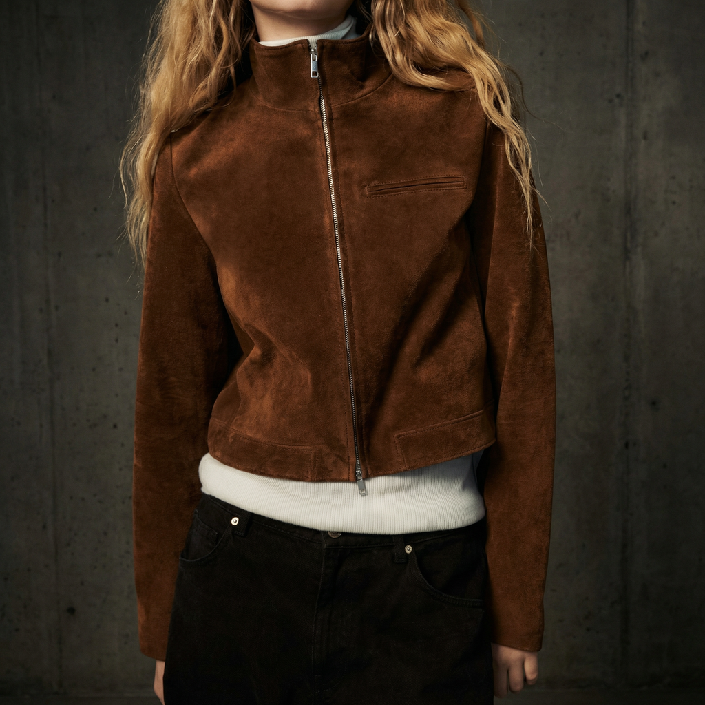 KIM'S | WOMEN'S JACKET | CROPPED | ZIP FRONT