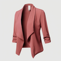 KIM'S | WOMEN'S BLAZER | DRAPE FRONT | OPEN FRONT