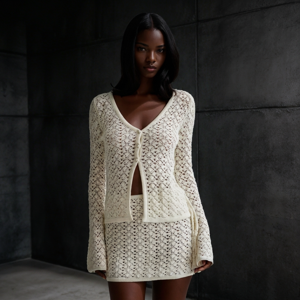 Kim's | WOMEN'S TWO-PIECE SET | CROCHET | KNIT
