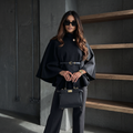 KIM'S | WOMEN'S COAT | CAPE | BELTED