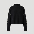 KIM'S | WOMEN'S SWEATER | RIBBED | STITCH DETAIL