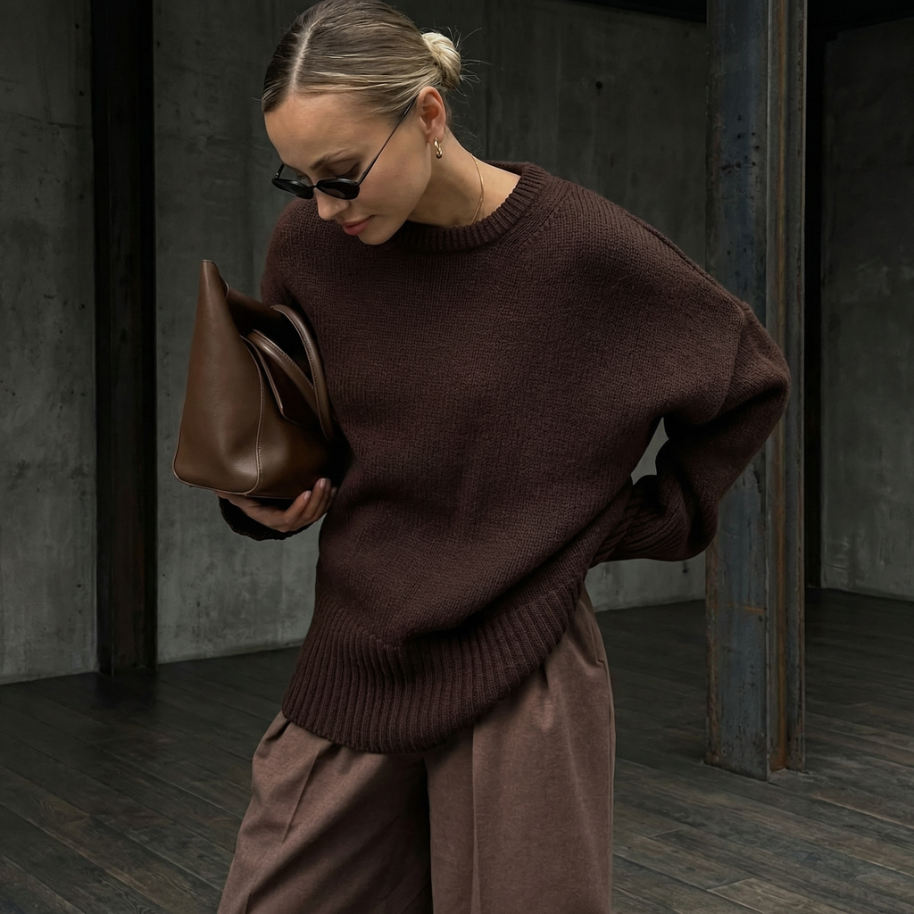 KIM'S | WOMEN'S SWEATER | DROPPED SHOULDER | OVERSIZED