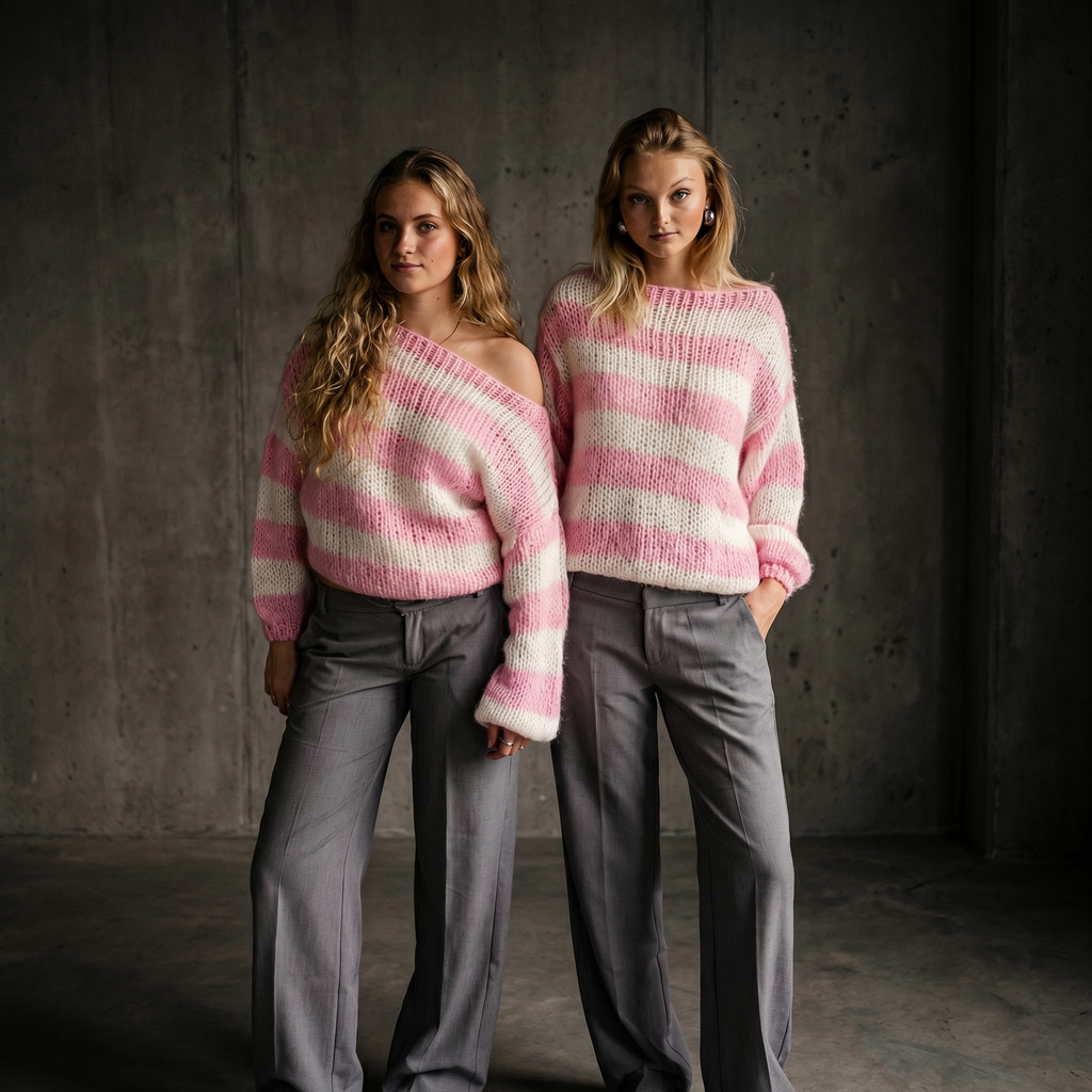 KIM'S | WOMEN'S SWEATER | LONG SLEEVE | STRIPED