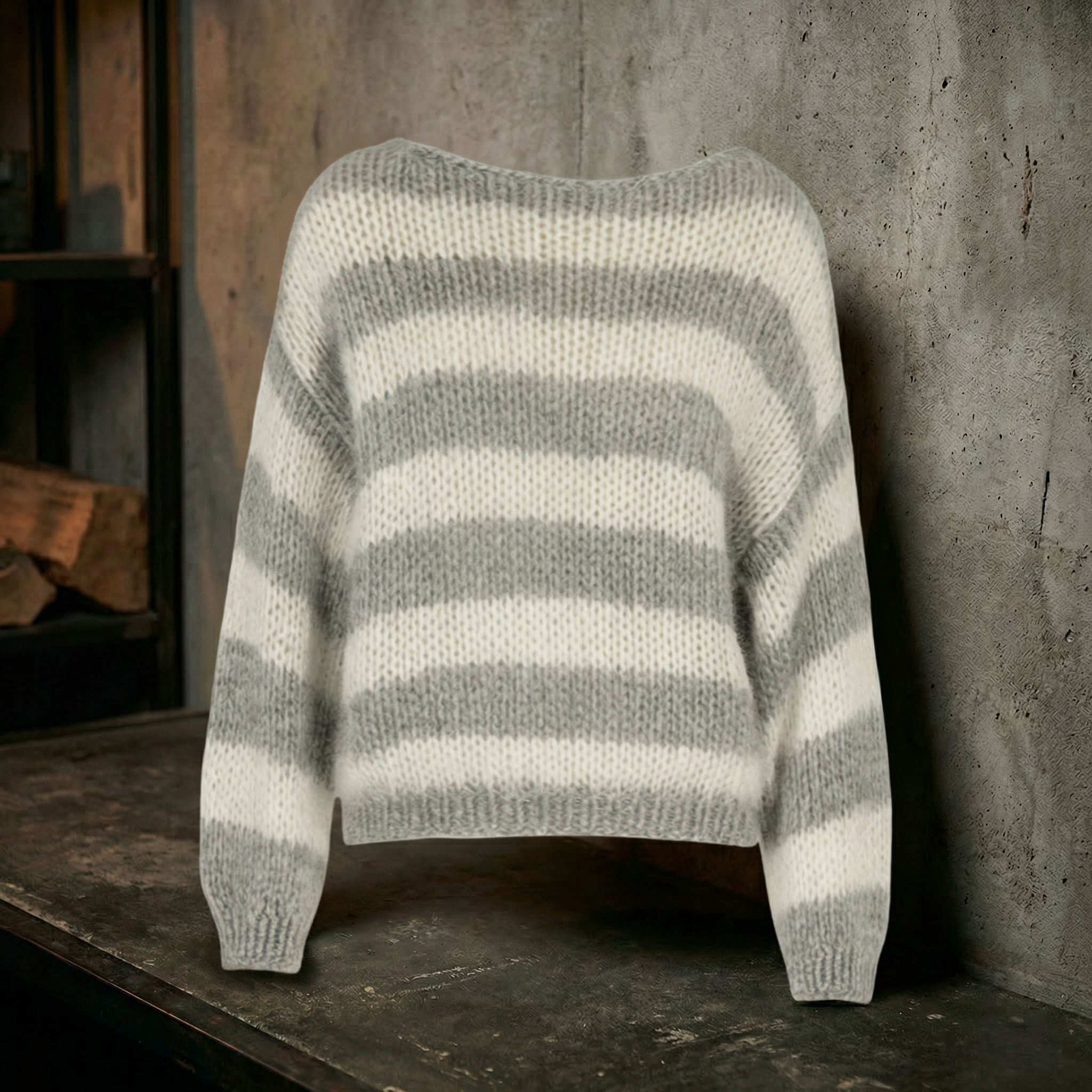 KIM'S | WOMEN'S SWEATER | LONG SLEEVE | STRIPED