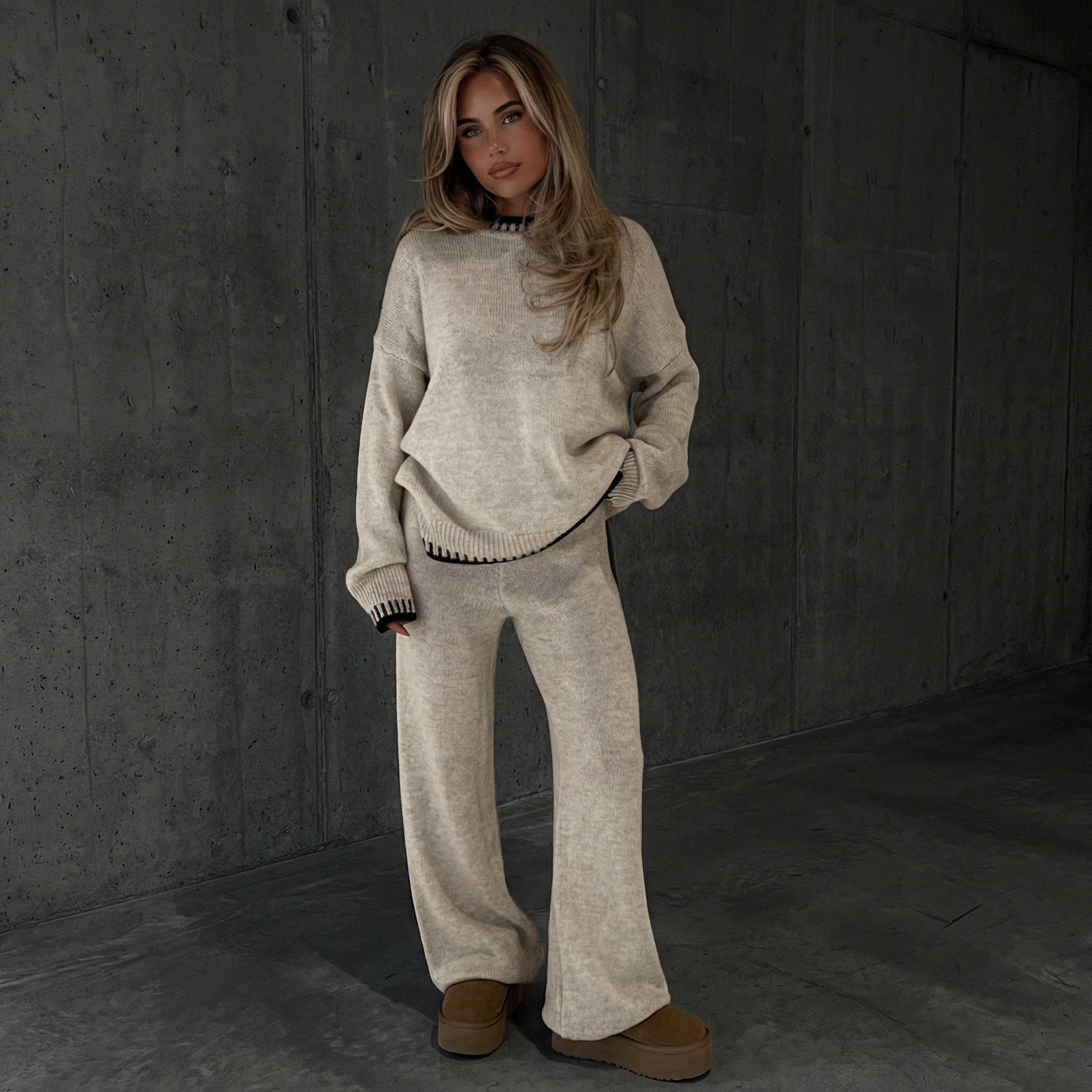 KIM'S | WOMEN'S LOUNGE SET | TWO PIECE | LONG SLEEVE
