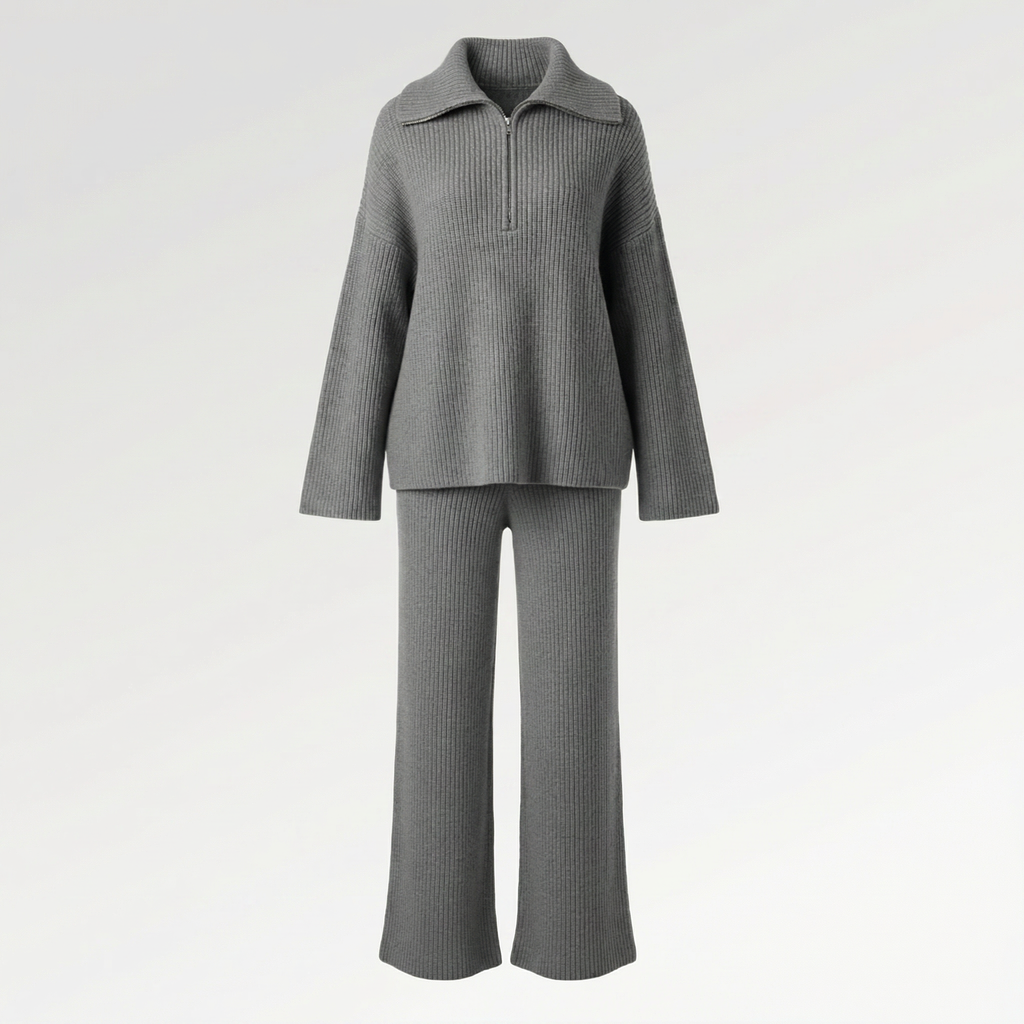 KIM'S | WOMEN'S LOUNGE SET | TWO PIECE | RIBBED