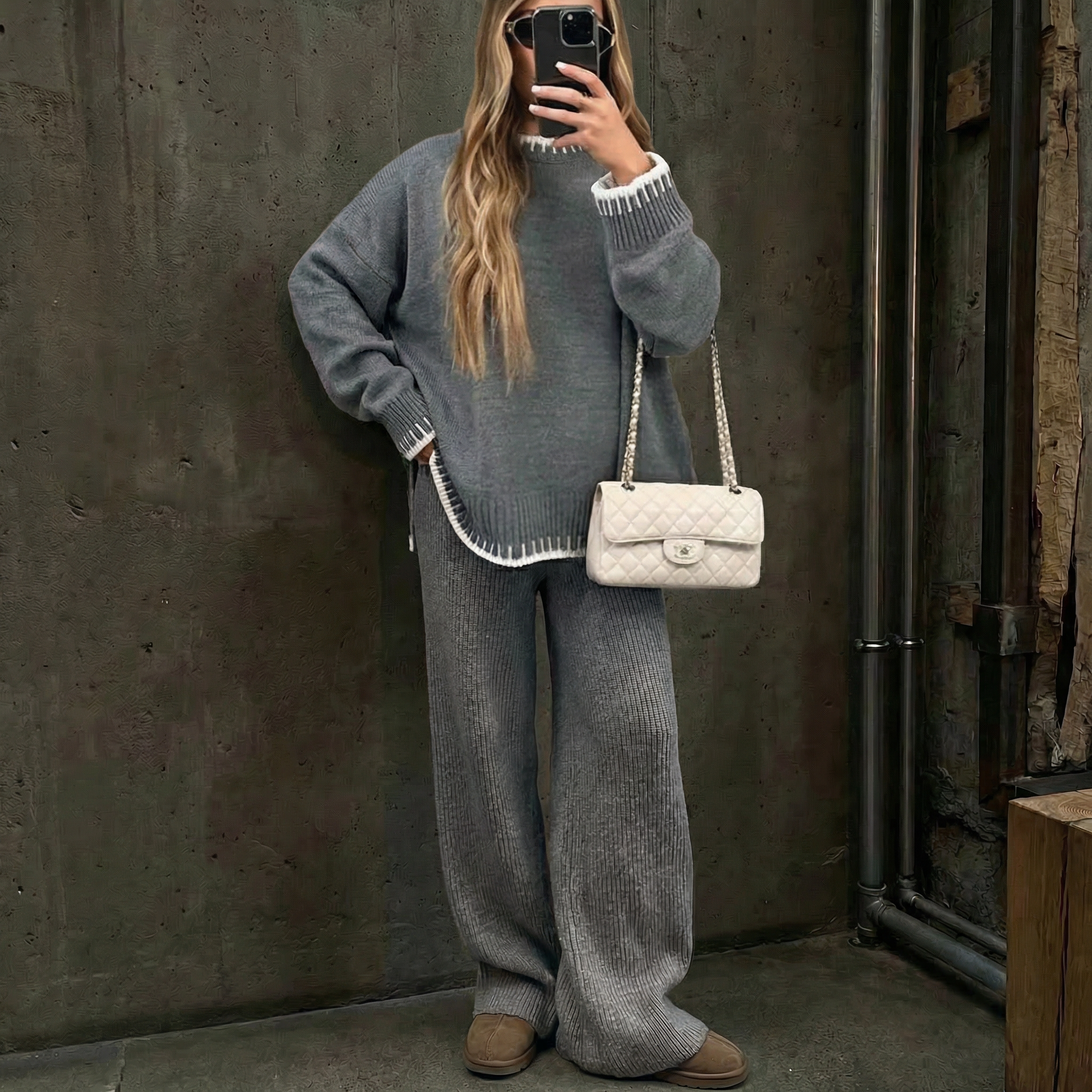 KIM'S | WOMEN'S LOUNGE SET | TWO PIECE | LONG SLEEVE