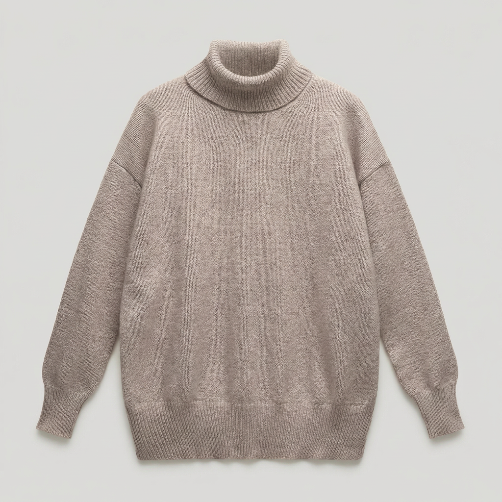 KIM'S | WOMEN'S SWEATER | TURTLENECK | OVERSIZED