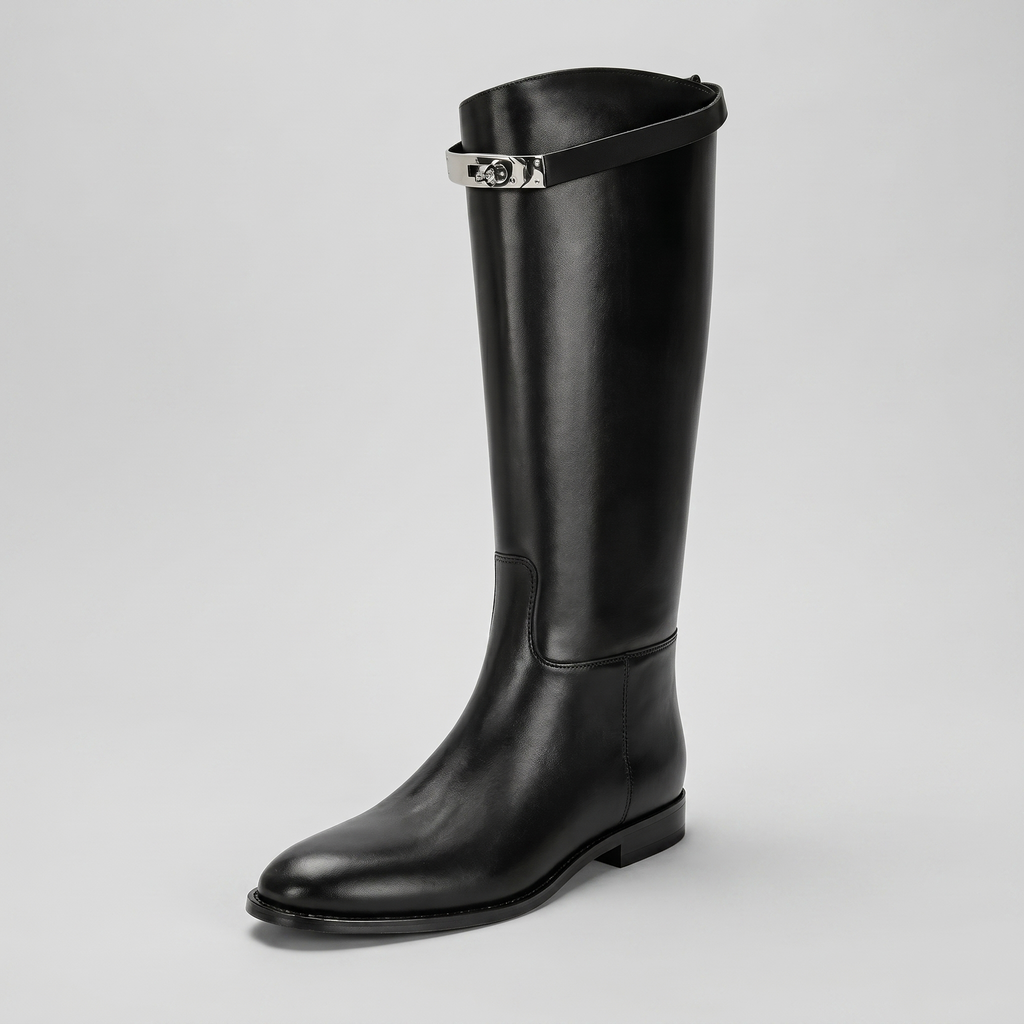 Kim's | WOMEN'S BOOTS | KNEE HIGH | BUCKLE