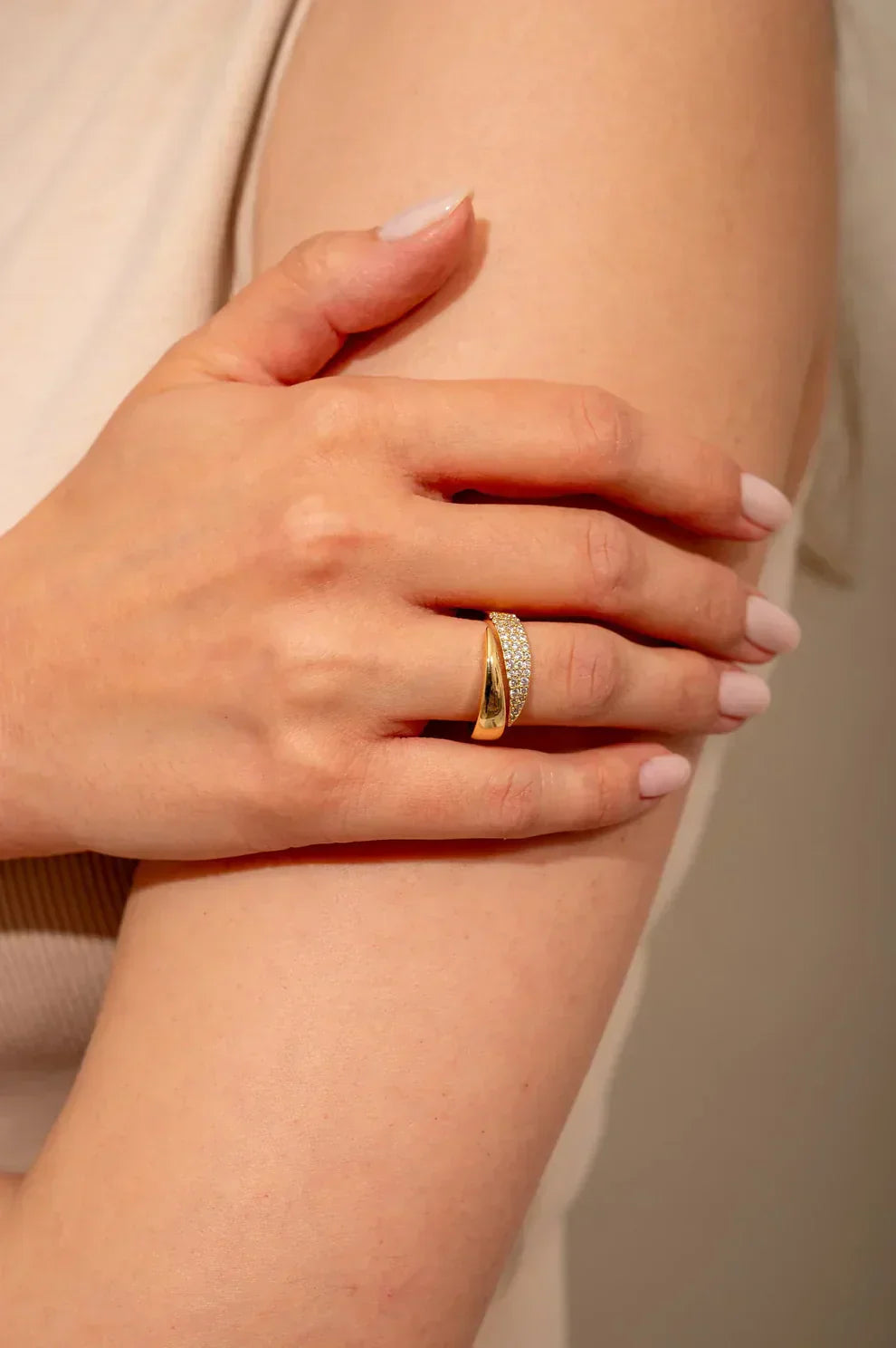 Haven™ Breast Cancer Awareness Adjustable Ring